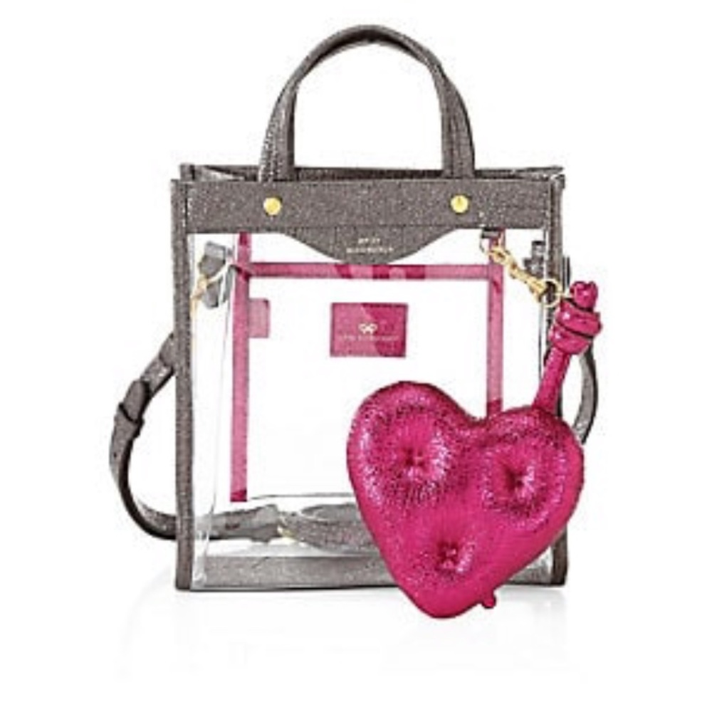 Brand new Anya hindmarch clear tote crossbody Bag